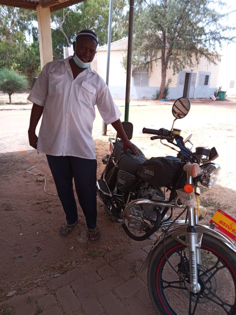 Bwiam Hospital staff audience